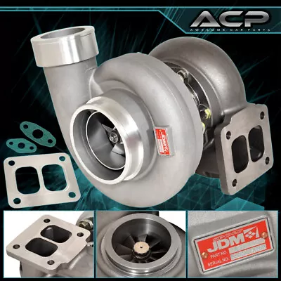 JDM Sport GT45 Turbocharger T4 Oil Cooled Turbo Charger Ball Bearing 92mm Trim • $215.99