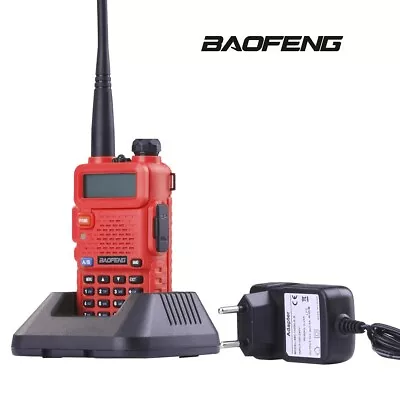 BAOFENG UV 5R 5W Walkie Talkie HAM Outdoor Wireless Communication Transceiver • $43