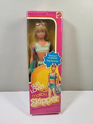 Vintage 1978 Barbie Sun Lovin' Malibu Skipper Doll W/ Peek-A-Boo Tan #1069 NIB • $69.99