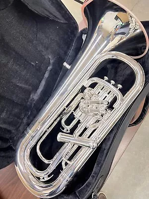 Wisemann DEU-900 3+1 Compensating Euphonium Silver Plated Finish • $1850