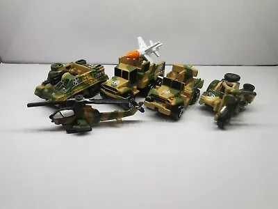 Micro Machines Military Collection Set Army Vehicle Bundle Miniature Small Toy  • $31.57