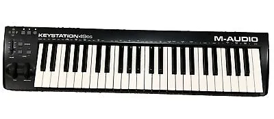 M-Audio Keystation 49-ES USB MIDI Controller Keyboard Black • $29.99