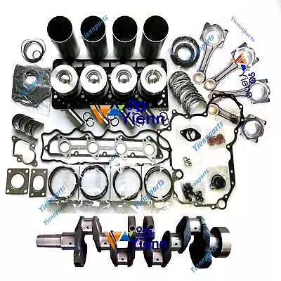 $1198 • Buy V3800 V3800DI Overhaul Rebuild Kit Crankshaft Connecting Rod For Kubota Engine