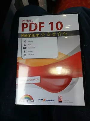 Perfect PDF 10 Software VGC Video Tutorials On Cd + Installation • £30