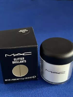 MAC  REFLECTS TRANSPARENT TEAL GLITTER..FULL Size 7.5g..BRAND NEW WITH BOX !! • $21.99