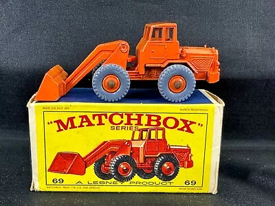 Matchbox Lesney Hatra Tractor Shovel W / Box • $75