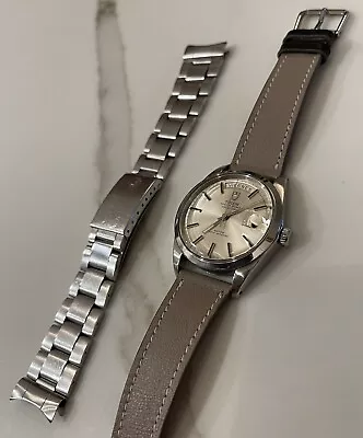 Tudor Day Date 7017/0 Jumbo - Watch And Original Rolex Bracelet - All Original • $2600