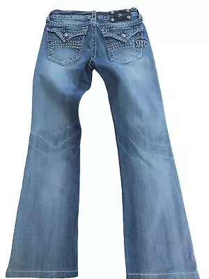 MISS ME JE5180B5L Women's Bootcut Embellished Jeans Size 27 X 29 • $30.99