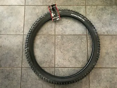 Kenda Klondike Bicycle Tires Studded 368 26X2.35 559 Wire Black 26 Stud Bike • $69.99