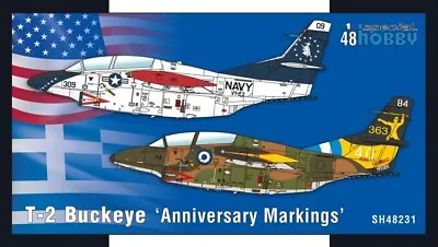 SPECIAL HOBBY 1/48 T2 Buckeye Anniversary Markings Aircraft SHY48231 • $61