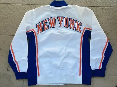 NEW Authentic Mitchell & Ness NBA New York Knicks Warm-up Jacket Large (44) • $199.99