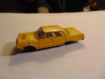 Vintage Chevrolet Impala Taxi No.20 Lesney Matchbox Made In England • $15.49