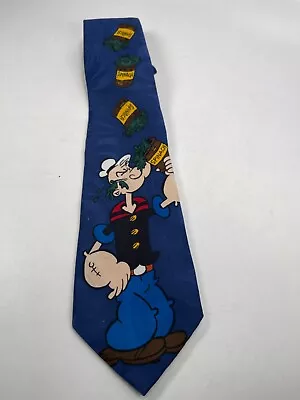 Popeye Eating Spinach Mens Necktie • $10