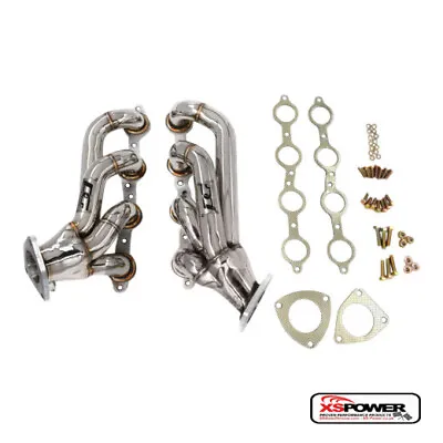 XS-Power Shorty Headers For Chevy GMC 03-06 Silverado Sierra 1500HD 2500HD Truck • $275.30