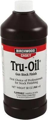 BIRCHWOOD CASEY Tru-Oil Stock Finish 32 Ounce • $35.62