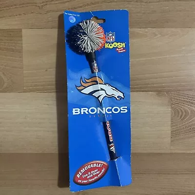 Vintage Koosh Ball Pencil Topper Original Authentic NFL Broncos 90s NOS Unused • $12.99