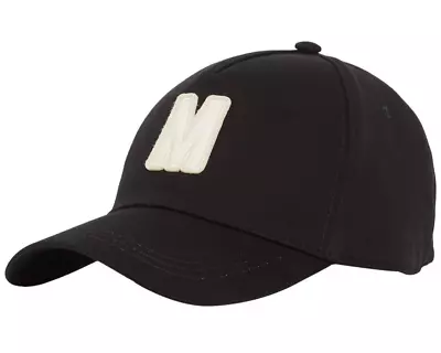 Moncler Women's/Men's Moncler Logo-Appliqué Cotton Baseball Cap Hat Black Unisex • $219.98