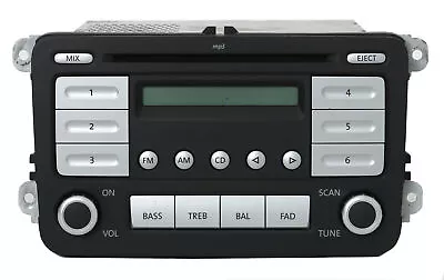 2006-2009 Volkswagen Premium 7 AMFM MP3 CD Player Radio Code Included 1K0035161B • $205