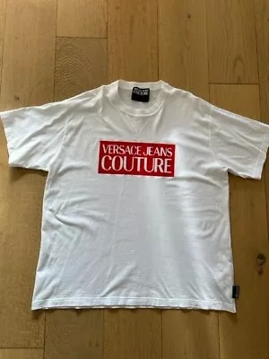 VERSACE JEANS COUTURE  T-Shirt White • $80