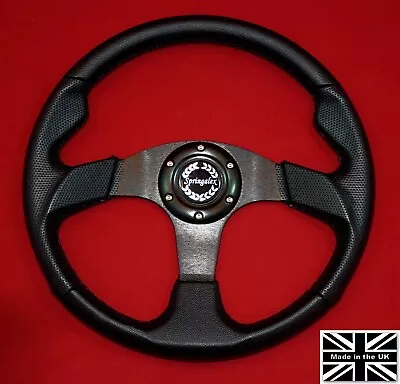 13.5  Vinyl Sport Steering Wheel & Hub. Fits MG Midget 68-69 • $189.95