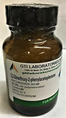 22-Dimethoxy-2-phenylacetophenone 99.9% For Polymerization Certified® 30g • $55.78