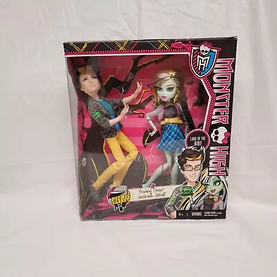 Monster High Doll Frankie Stein Jackson Jekyll Picnic Casket Set Lot 2 • $80