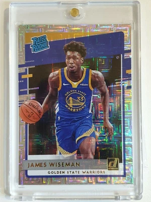 £89.19 • Buy 2020 Donruss James Wiseman Rookie #226 CHOICE INFINITE Prizm - Ready To Grade