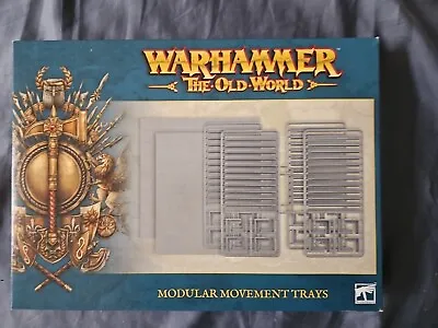 The Old World: Modular Movement Trays TOW Warhammer • $15