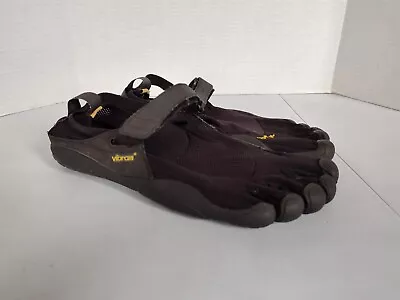 Vibram Five Fingers Toe KSO M148 Barefoot Black Shoes Mens Size EU 45 US 11/11.5 • $48