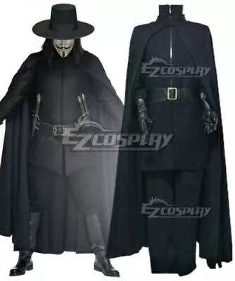 V For Vendetta V Cosplay Costume Custom Made/ • $45