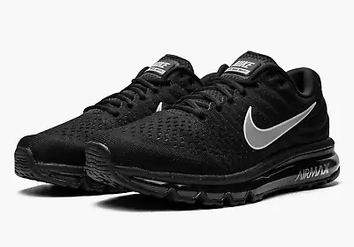 Nike Air Max 2017 Black Anthracite Casual Runners Sneakers Mens Sizes US 9-13 ✅ • $189.95