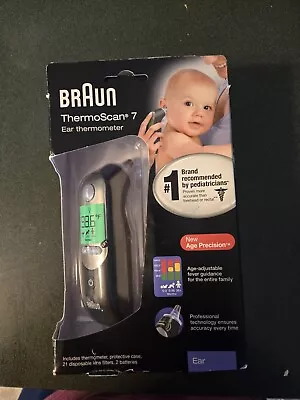 Braun Thermoscan 7 Ear Thermometer- Open Box • $29.99