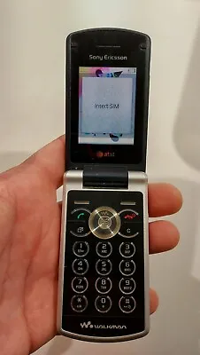 1023.Sony Ericsson W518a Black Very Rare - For Collectors - Unlocked • $19.99