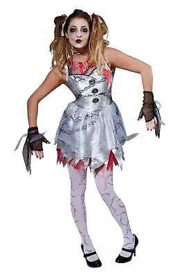 Rubie's 810992XS Official Dead Doll Halloween Zombie Costume Adult's X-Small • £6.41