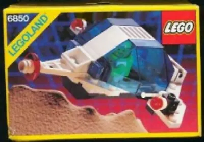 $29.99 • Buy Vintage Lego #6850 Auxiliary Patroller Futuron Space Complete (Used, No Box)