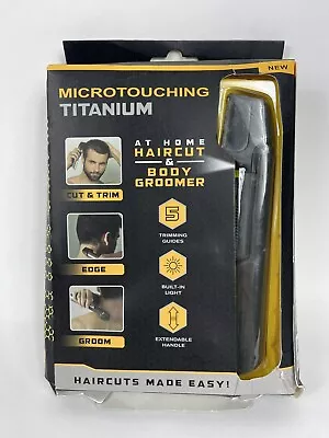 Micro Touch Titanium  Body Hair Trimmer Shaver Groomer • $22.77