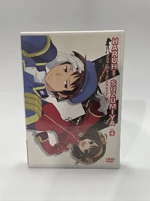DVD Melancholy Of Haruhi Suzumiya - Vol. 4 (Bandai 2006) In English + Japanese • $1.19
