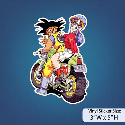 Dragon Ball Z /Goku/ Bulma/Anime/ DBZ / Decal / Sticker • $2.49