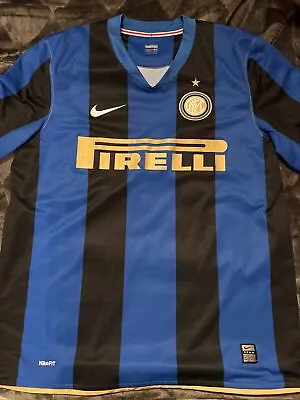 Inter Milan Home Shirt Large • £45