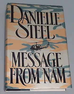 Message From Nam By Danielle Steel 1990 Hardback Book • $3.63