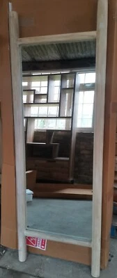 £59 • Buy Next Mango Chunky Wood Full Length Ladder Mirror 