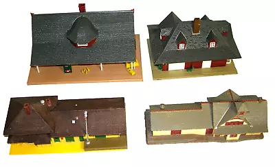 TRAIN BUILDINGS For HO &  N  Scale Layouts Used Read Description • $19.95