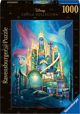 Ravensburger 1000Pc Disney Castles: Ariel Puzzle • $51.99