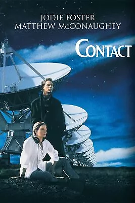 Contact DVD Jodie Foster NEW • $7.99
