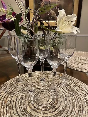 Mikasa Ariana White Wine Glass Set Of 5 • $49