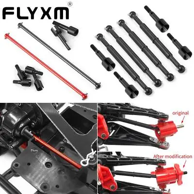 FLYXM For TAMIYA 1/10 58391 HotShot 4WD Front/Rear CVD / Joint+Propeller Shafts • $35.54