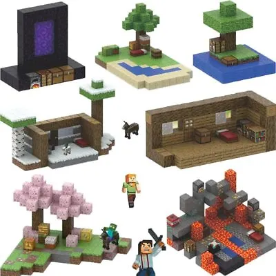 My World Magnetic Building Block Set STEM Mine Craft Toys Tiles Pixel Cube 2cm • $34.99
