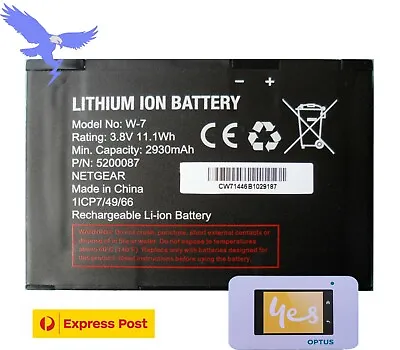 Replace Battery For Optus 4G AC800S Modem Netgear 800S W-7 Express • $20.90