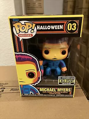 Funko Pop! Halloween : Michael Myers 03 Black Light Entertainment Earth Mint • $16.99