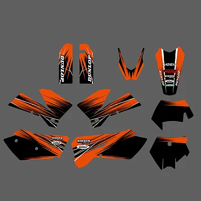 Team Graphics Decals Stickers For KTM 200 250 300 400 450 525 EXC 2005 2006 2007 • $45.99